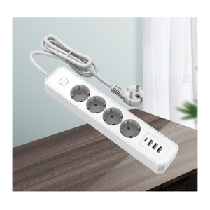 New Popular Minimalist Russian Multifunctional Home Office Power Board with <b>USB</b> Type C Power Strip <b>Extension</b> - Product Image 1