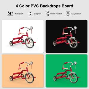 Manufacturer PULUZ 40cm 72W 5500K Folding Studio Shooting Tent 480LED Soft Box High CRI 95 Even Illumination with 4 Backdrops - Product Image 3