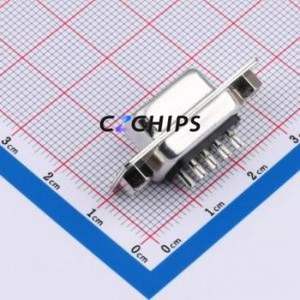 X0109FT7B5L D-Sub/VGA Connector Through hole Component (THT) Connector Standard D-Sub Female 9P Solder Wire Type - Product Image 2