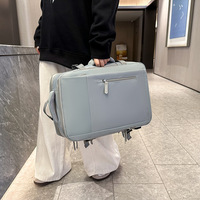 Sac à dos pour ordinateur portable unisexe grande capacité, en polyester imperméable avec doublure Oxford, motif à motifs, pour étudiants, voyages d'affaires - 20-35L