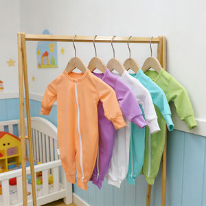 Combinaison pour bébé en bambou et élasthanne, vêtements pour nourrissons, nouveau-né, <span class=keywords><strong>pyjama</strong></span> en bambou unisexe pour bébé - Product Image 3