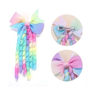 Elastici per capelli per bambine <span class=keywords><strong>con</strong></span> graziosi motivi a cartoni animati, decorazioni a fiocco arrotolato e design a costine - Product Image 4