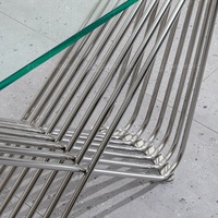 QIANCHENG – table de console moderne en acier ss, mobilier de maison, couloir d'usine, entrée longue