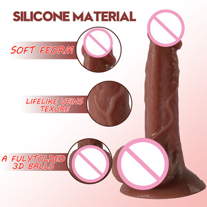 Dildo Realista de Silicona Líquida Suave, Consoladores Anales de Pene Grande, Juguetes Sexuales para Adultos, Fetiche Gay, Masturbador - Product Image 4