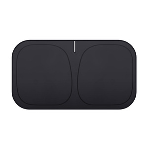 แผ่นบังแดดหน้า<span class=keywords><strong>รถ</strong></span>ยนต์แบบพับได้ ผลิตจากไทเทเนียมสีเงิน ใช้ได้กับรถยนต์ทุกรุ่น พร้อมฉนวนกันความร้อนและช่วยระบายความร้อน - Product Image 5