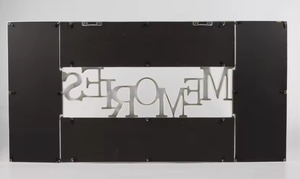 Usine <span class=keywords><strong>Pas</strong></span> <span class=keywords><strong>Cher</strong></span> Promotionnel Sublimation 4x6 5x7 Pouces 10-ouverture Image <span class=keywords><strong>Mes</strong></span> Souvenirs Solide Couleur Collage Mur En Plastique Cadre Photo - Product Image 4