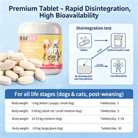 Suplemen Nutrisi Hewan Peliharaan Kunyah Lembut Grosir Pabrik 18 in 1 Multivitamin untuk Anjing & Kucing Suplemen Kesehatan Vitamin