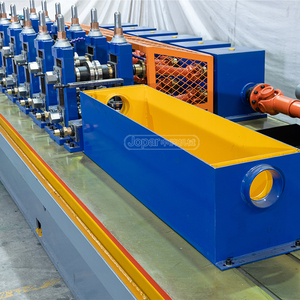 Línea de producción de tubos de hierro soldado HF ERW, tubería redonda de acero al carbono a máquina de fabricación de tuberías cuadradas - Product Image 1