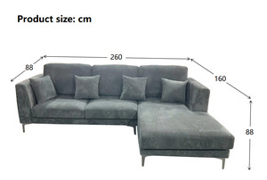 <span class=keywords><strong>Set</strong></span> divano <span class=keywords><strong>allenatore</strong></span> senape Design Design a forma di L - Product Image 6