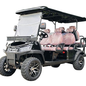 Electric Golf Cart Four Wheeled Vehicle 850kg <b>Load</b> Capacity 30kmh <b>Top</b> Speed For Parks Hotels Airport Shuttles - Product Image 1