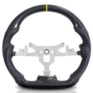 Volant en cuir perforé en fibre de carbone avec impression hydro pour <span class=keywords><strong>Chevrolet</strong></span> <span class=keywords><strong>Corvette</strong></span> C6 Z06 <span class=keywords><strong>Zr1</strong></span> 2006 2007 2008 2009 2010 <span class=keywords><strong>2011</strong></span> - Product Image 6