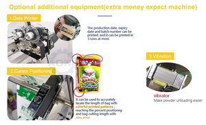 Machine d'emballage automatique multifonctionnelle pour petites sachets de poudre détergente - Product Image 5