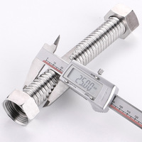 Tuyau de raccordement flexible tressé en acier inoxydable 304 pour chauffe-eau électrique et à gaz (OEM/ODM)