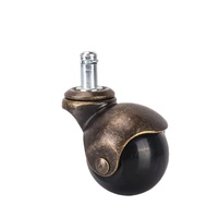 Roulette SQ nouvelle arrivée Premium polyuréthane plaque pivotante roulettes de verrouillage roues ensemble de 4 roulettes lisses anti-usure en PU avec frein