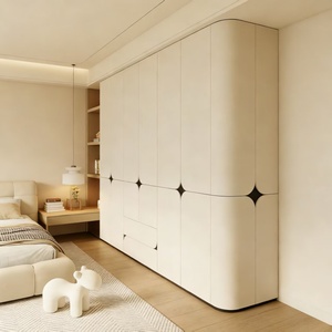 <span class=keywords><strong>Armadio</strong></span> Minimalista in Legno BALOM, Ecologico, Grande Capacità, Facile Montaggio, Dimensioni Personalizzabili, Montaggio a Parete, <span class=keywords><strong>Salvaspazio</strong></span> - Product Image 2