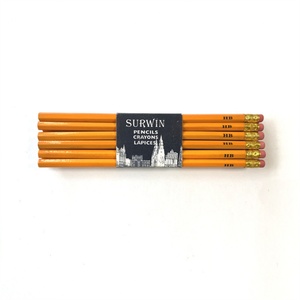 Crayon HB à manche en bois jaune, crayon ordinaire pour étudiants, crayon à dessin et à croquis avec gomme, fournitures scolaires et de bureau - Product Image 3