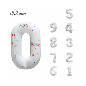 Globo de Aluminio de 32 Pulgadas con Impresión Personalizada y Selección de Color a Medida para Decoración de Fiestas y Cumpleaños - Product Image 1