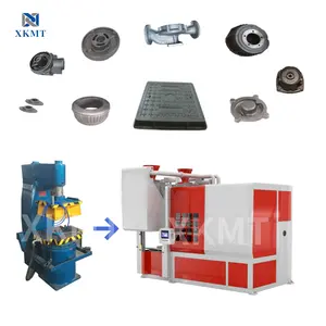 Foundry Cast Iron Casting Molding Line Automatic Foundry Green Sand Molding/Moulding Machine