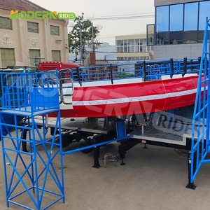 Atractivos Juegos Mecánicos de Feria, Carrusel Giratorio, Remolque con Juegos Mecánicos, Atracciones Portátiles para Exteriores con Certificación CE, Disco - Product Image 5