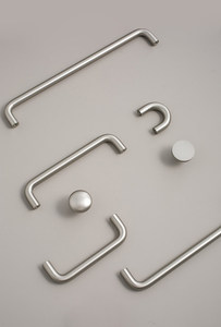 Matte Silver Zinc Alloy Cabinet Handles for Wardrobe Kitchen Cabinet Shoe Cabinet Bathroom Vanity Drawers - Product Image 5