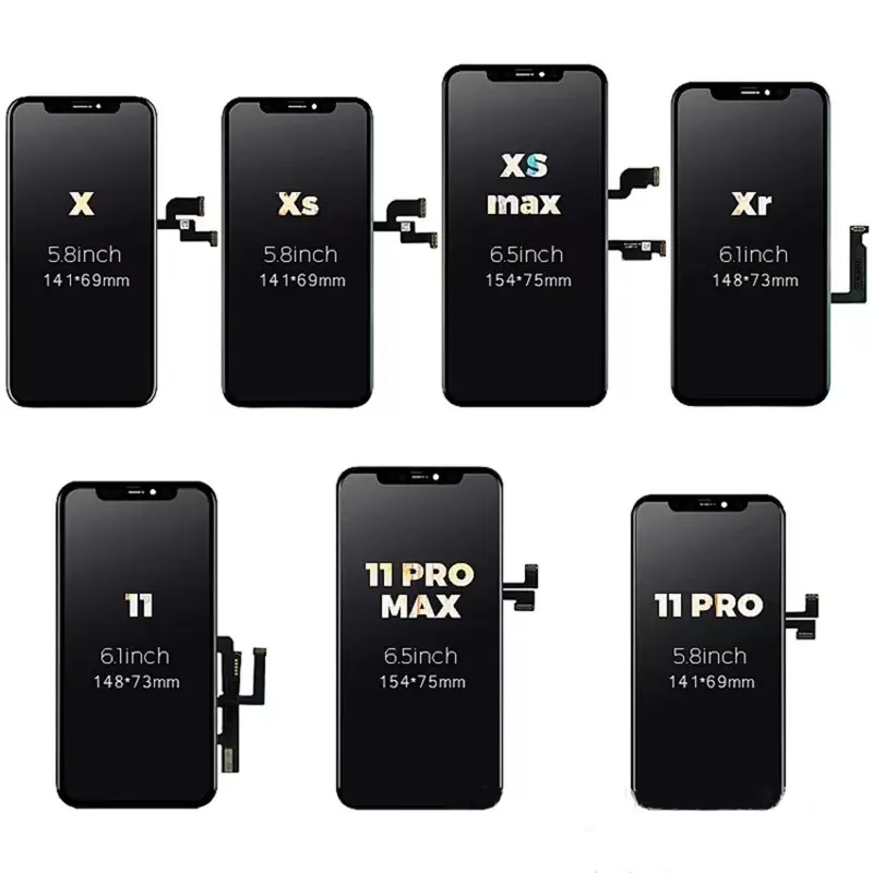 Für Iphone 6s 7g X 11 11Pro 11Promax XS XR XSMAX 12 13 14 LCD-Ersatz-LCD Original für Apple Iphone XR-Bildschirm