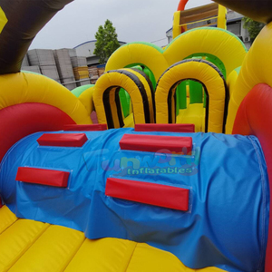 Château gonflable commercial d'extérieur pour fêtes, parcours d'obstacles gonflable avec capacité de 1000 kg et garantie de 3 ans, en vente en gros - Product Image 5