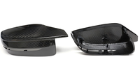 Coques de rétroviseurs en fibre de carbone pour BMW G20 G21 Série 3 M340i M Performance, carbone sec