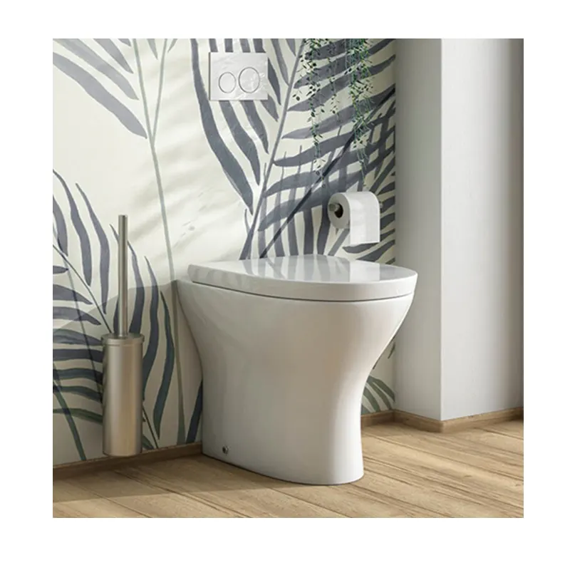 Square Toiletts P Trap Floor Montado Wc WC Sanitary Ware Banheiro Qualidade Higiênico Primacy Porcelana One Piece Carton Box 3/6L