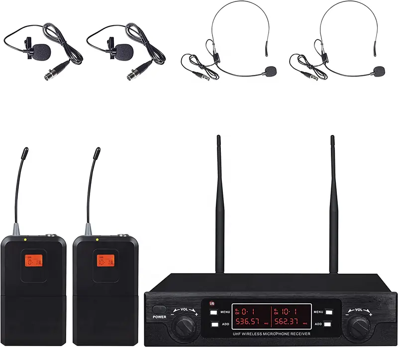 SN-333B Professionelles drahtloses Vocal-Mikrofon-Set UHF dynamisches Handmikrofon drahtlos