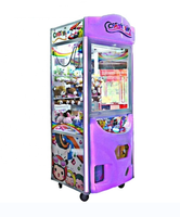 Nouvel arrivage de jouets en peluche Arcade vente de jouets fou 2 griffe grue jeu Machine griffe Machine