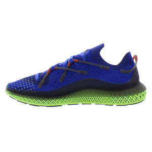 Scarpe da Corsa Adidas 4D Fusio da Uomo Blu Intenso/Nero Core/Giallo Flash Chiaro |   100% Autentico - Product Image 4