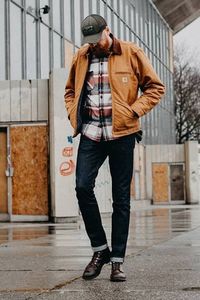 Jaket Kanvas Detroit Gaya Kasual Vintage Musim Semi/Panas AS, Lapisan Jala, Custom Grosir - Product Image 4
