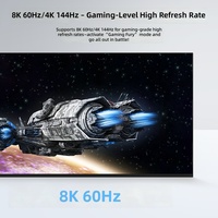 Commutateur KVM 4 ports DisplayPort (DP) USB 3.0 8K HD 4-en-1 avec double moniteur