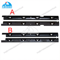 1 ensemble de barres de serrage supérieures 3F D3000 V3000 D1000 KG32002/KG32003 pour pièces de machine d'impression Mitsubishi, longueur 500 mm
