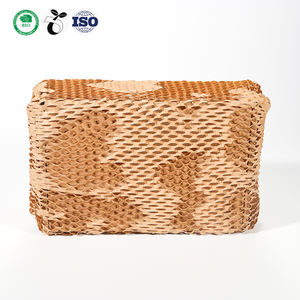 批发定制徽标打印新产品蜂窝包装包装纸 - Product Image 3