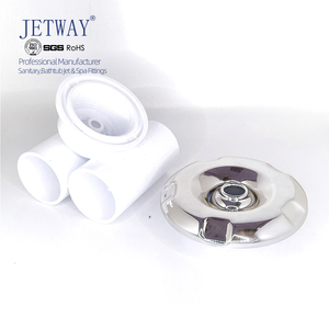 H03-B84 84mm ABS chromé couverture de visage fleur de prunier Style Hydro Jets <span class=keywords><strong>buses</strong></span> <span class=keywords><strong>pour</strong></span> baignoire Jaccuzizy bain à remous - Product Image 4