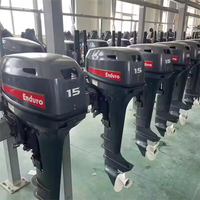Vente directe usine Nouveau moteur hors-bord essence Yamaha Enduro 15 CV 2 temps démarrage manuel monocylindre pour bateau de pêche