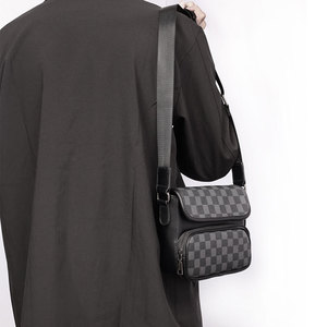 Borsa a <span class=keywords><strong>Tracolla</strong></span> in <span class=keywords><strong>Pelle</strong></span> PU per <span class=keywords><strong>Uomo</strong></span> - Borsa da Lavoro con <span class=keywords><strong>Tracolla</strong></span> Rimovibile per Uso Quotidiano in Ufficio e Molteplici Modi di Trasporto - Product Image 3