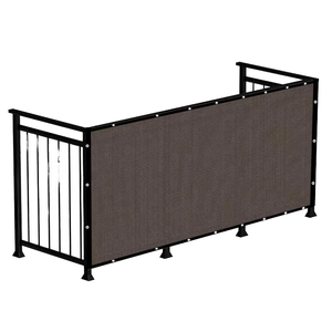 Brise-vue de balcon en HDPE, protection UV, résistant aux intempéries, pour terrasse, patio, jardin, piscine, porche, garde-corps - Product Image 1