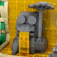 MOC1346 Anime japonais MOC Mount Myoboku 779PCS Blocs de construction Jouet de collection Briques