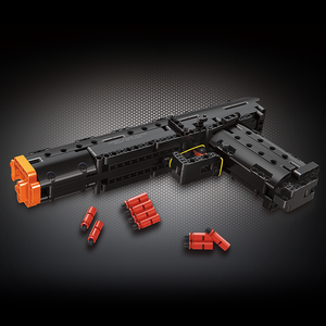 ปืนสั้นของเล่นเพื่อการศึกษาทำมือโมเดลของเล่นของขวัญคริสต์มาสบล็อกก่อสร้างจากแม่พิมพ์รูปนกอินทรีทะเลทราย - Product Image 3