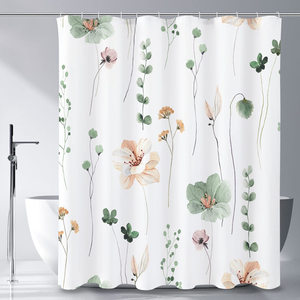 Cortina <span class=keywords><strong>de</strong></span> ducha bonita Floral-Decoración <span class=keywords><strong>de</strong></span> primavera-flores florecientes coloridas-Decoración <span class=keywords><strong>de</strong></span> <span class=keywords><strong>baño</strong></span> <span class=keywords><strong>de</strong></span> Casa <span class=keywords><strong>de</strong></span> Campo y granja - Product Image 5