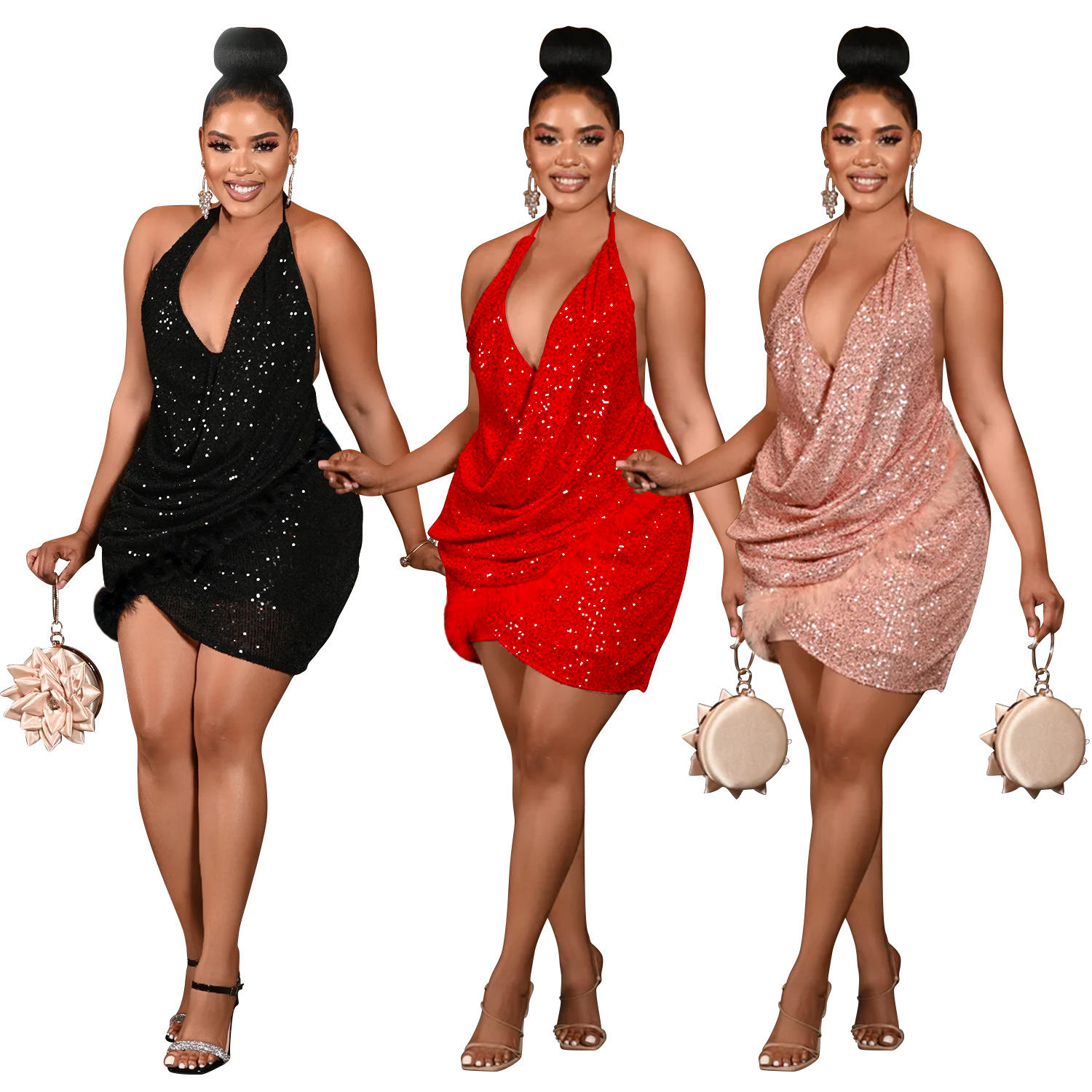 Plus Size Clubbing Dresses Sexy Stylish for Nightlife