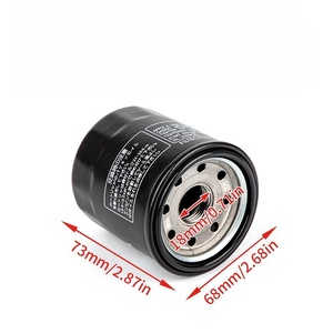 Pièces d'auto Pièces de moteur de voiture personnalisées en gros Filtre à huile Filtres à huile de voiture - Product Image 1