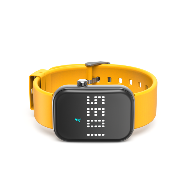 Digital Countdown Timer Wrist Watch with APP Medication Vibrating Alarm Reminder Smartwatch with Message Display