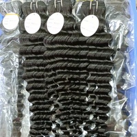 Lots de Cheveux Humains Bruts en Gros, Bouclés Birmans, Alignés dans le Sens de la Cuticule, Ondulés Naturels Cambodgiens, Extensions de Tissage pour Femmes Noires