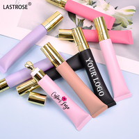 Nouveautés 2026 Baume à lèvres 20ML Tube souple Or Argent Traitement aux peptides Huile repulpante pour les lèvres Gloss à lèvres Marque privée