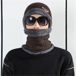 Conjunto <span class=keywords><strong>de</strong></span> Gorro y Bufanda <span class=keywords><strong>de</strong></span> <span class=keywords><strong>Lana</strong></span> para <span class=keywords><strong>Hombre</strong></span>, Gorro <span class=keywords><strong>de</strong></span> Invierno Cálido, <span class=keywords><strong>Orejeras</strong></span> para Ciclismo, Camping y Actividades al Aire Libre para Mantener el Calor y Proteger del Frío R0780-1 - Product Image 3