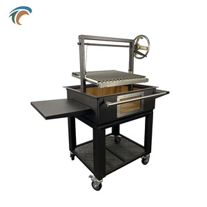<strong>Argentinian</strong> Bbq <strong>Grill</strong> Charcoal Bbq <strong>Grill</strong> Outdoor Wood Pellet Smoker Smoke Bbq <strong>Grill</strong> - Product Image 2