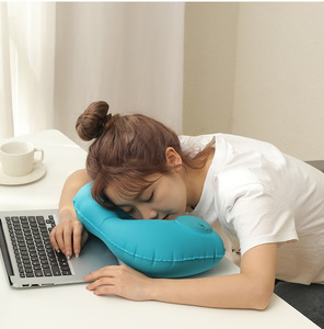 Milestar – Oreiller de voyage gonflable portable en forme de U pour le bureau et les déplacements - Product Image 3